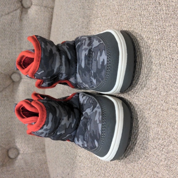 Baby Surprize By Stride Rite Aster Boots - Gray - Size 3 - Picture 2 of 6